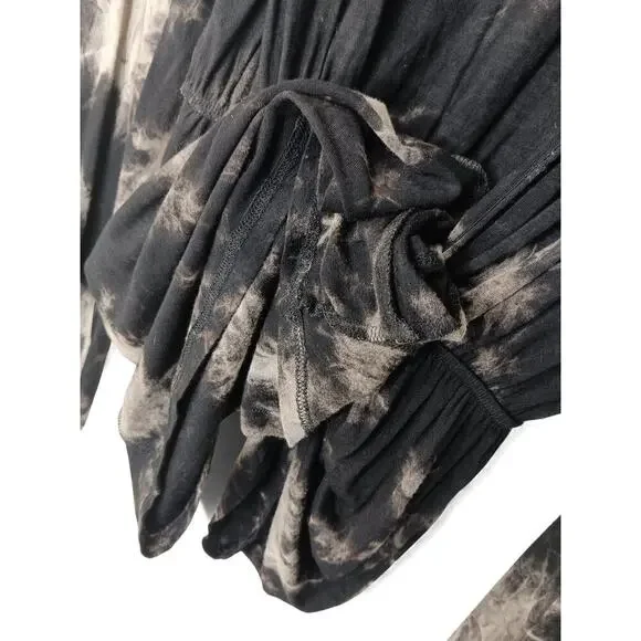 Audrey 3+1 Tie Dye Romper Elastic Waist Soft Stretchy Long Sleeve M-L - Picture 11 of 12